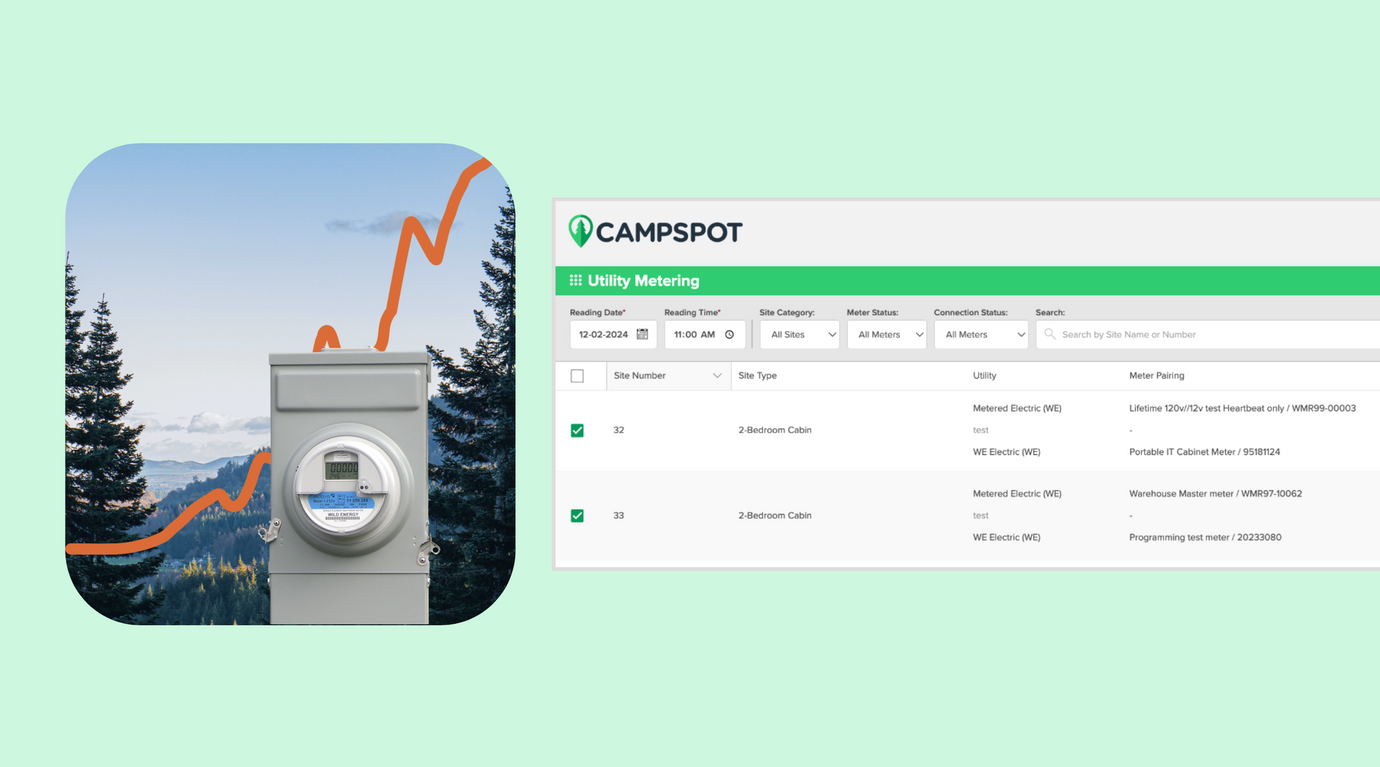 5 Ways Campspot + Wild Energy Automate Utility Metering